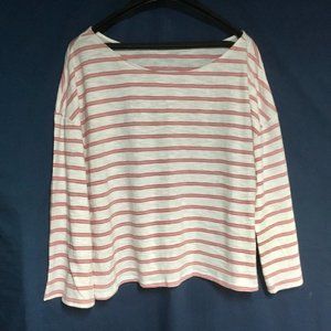 NEW-Pink Stripe Top by a.n.a - Sz XXL